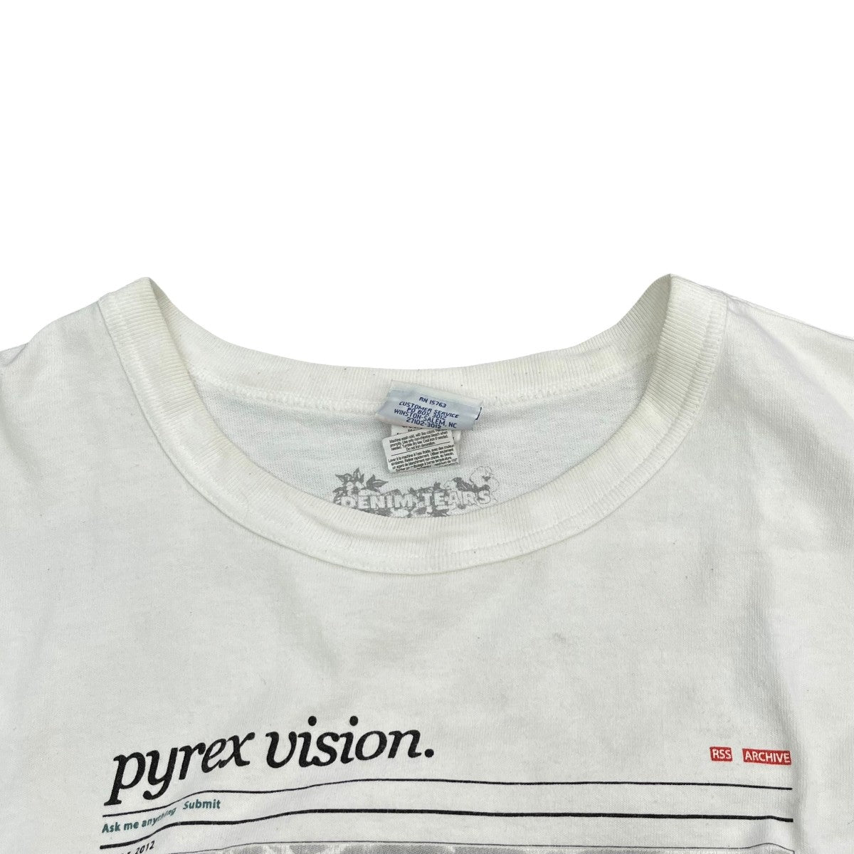 Denim Tears×Virgil Abloh 半袖カットソー27102-3012 古着・中古-7枚目のアイテム画像