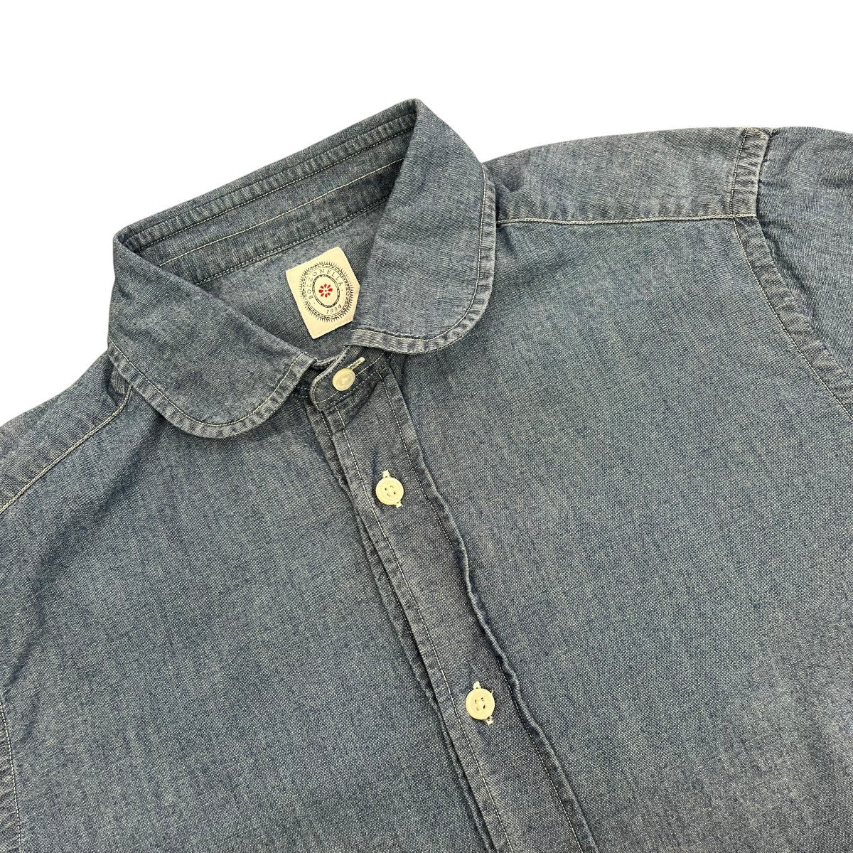 BOLZONELLA ビームス別注長袖シャツ24 11 1280 395 古着・中古-3枚目のアイテム画像