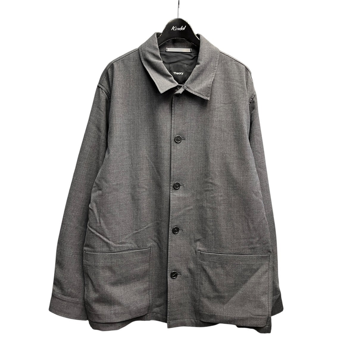 theory Bond Wool Twill Selk PAシャツジャケット02 2309003 古着・中古-1枚目のアイテム画像