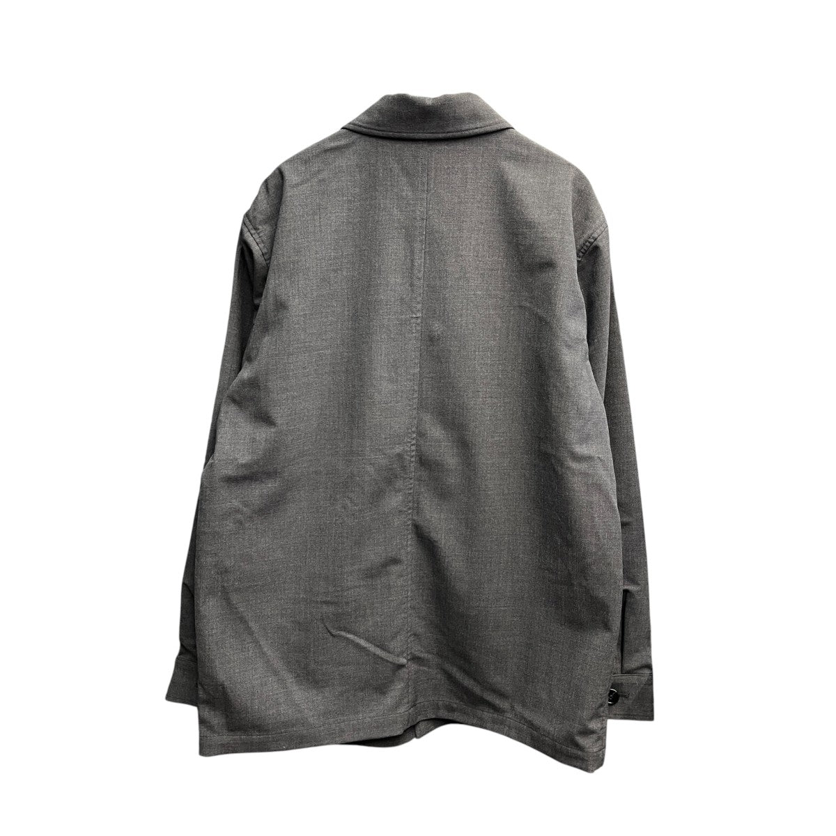 theory Bond Wool Twill Selk PAシャツジャケット02 2309003 古着・中古-2枚目のアイテム画像