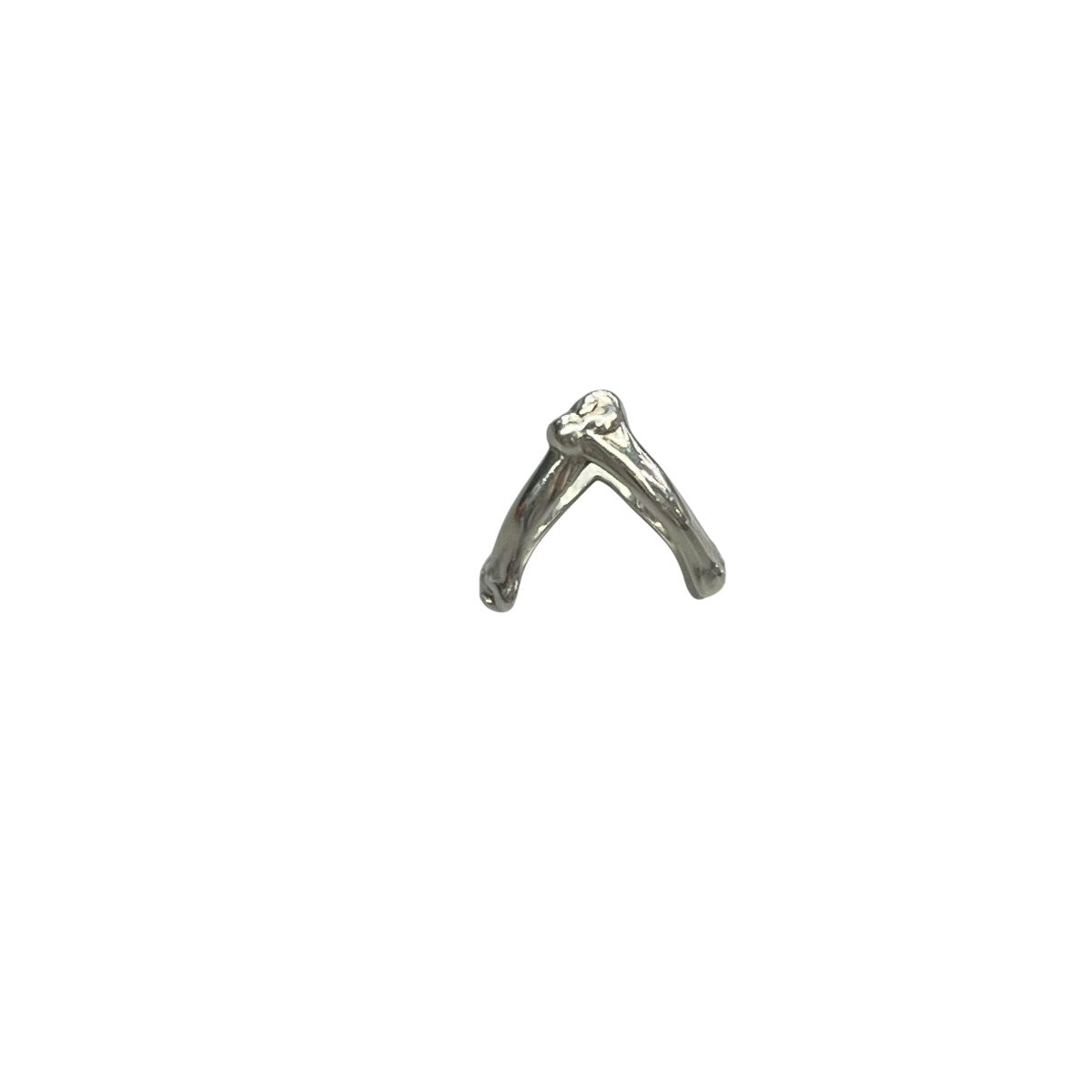TAKAHIROMIYASHITA TheSoloIst． BONE SHAPED VICTORY RINGシルバーリング 古着・中古-1枚目のアイテム画像