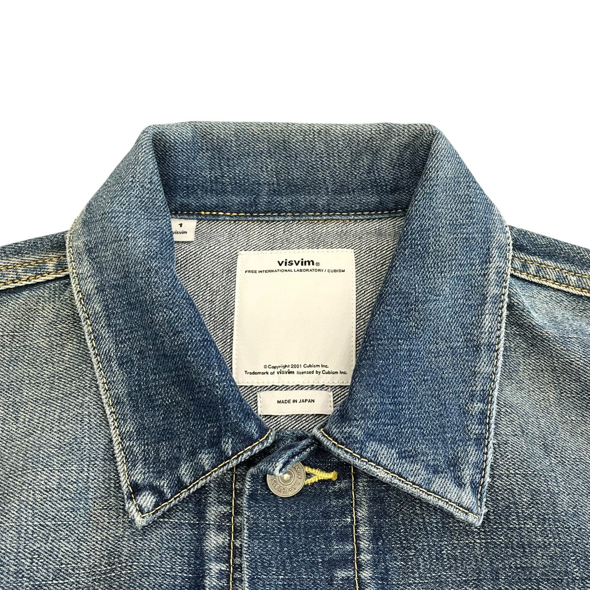 VISVIM SS 101 JKT DAMAGEDデニムジャケット0116205006001 古着・中古-8枚目のアイテム画像
