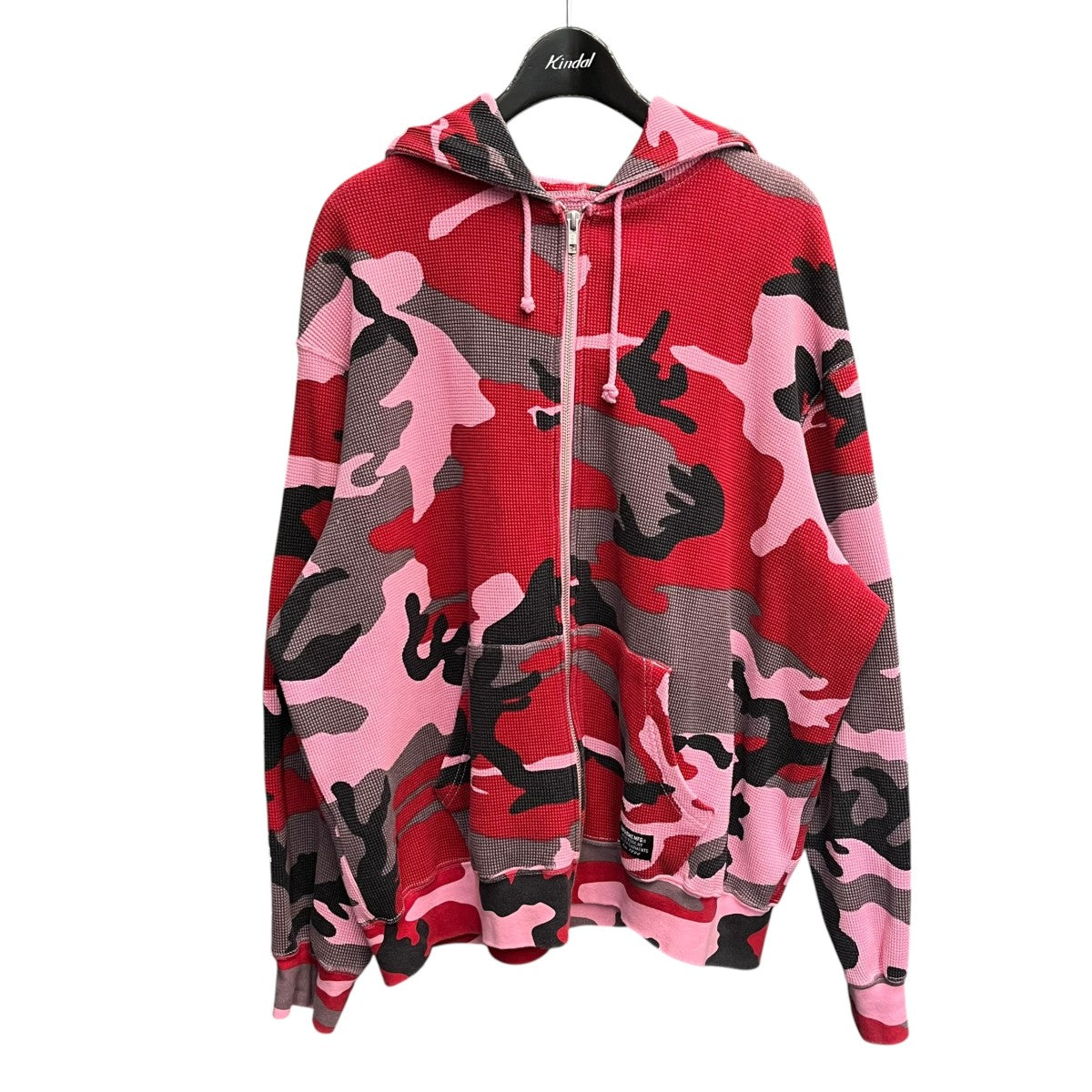 Supreme 24SSHooded Zip Up Thermalジップパーカー 古着・中古-1枚目のアイテム画像