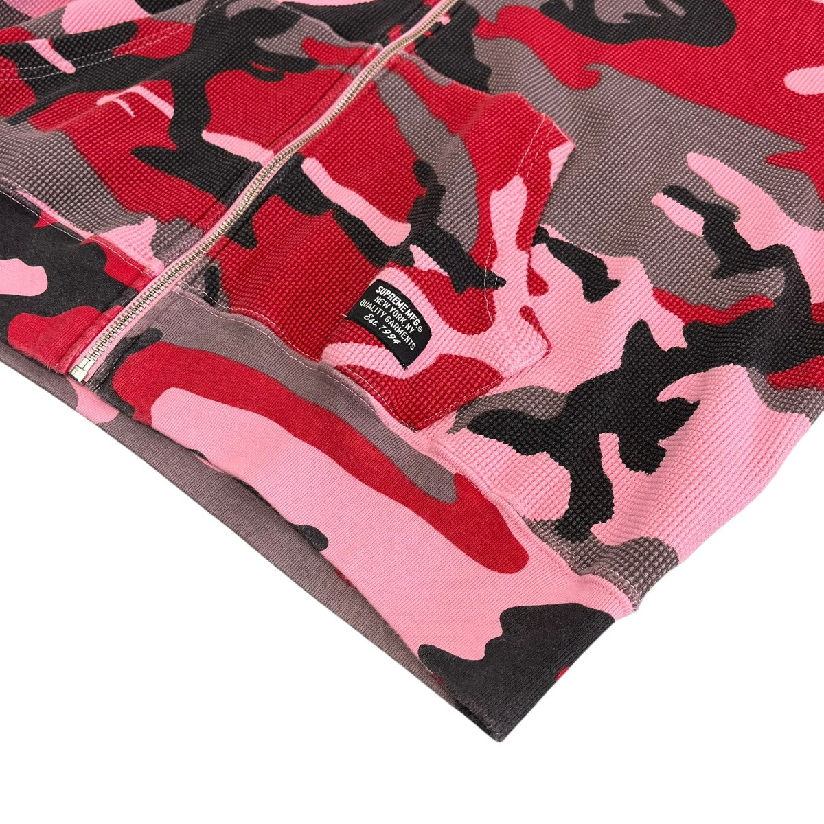 Supreme 24SSHooded Zip Up Thermalジップパーカー 古着・中古-5枚目のアイテム画像