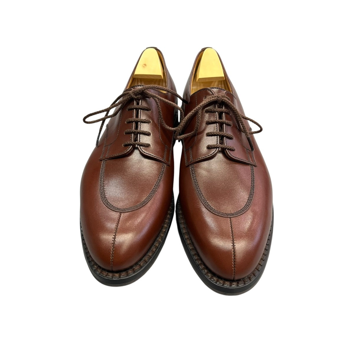 J．M．WESTON 598 Half-Hunt DerbyUチップシューズ25-153-598-21 古着・中古-3枚目のアイテム画像