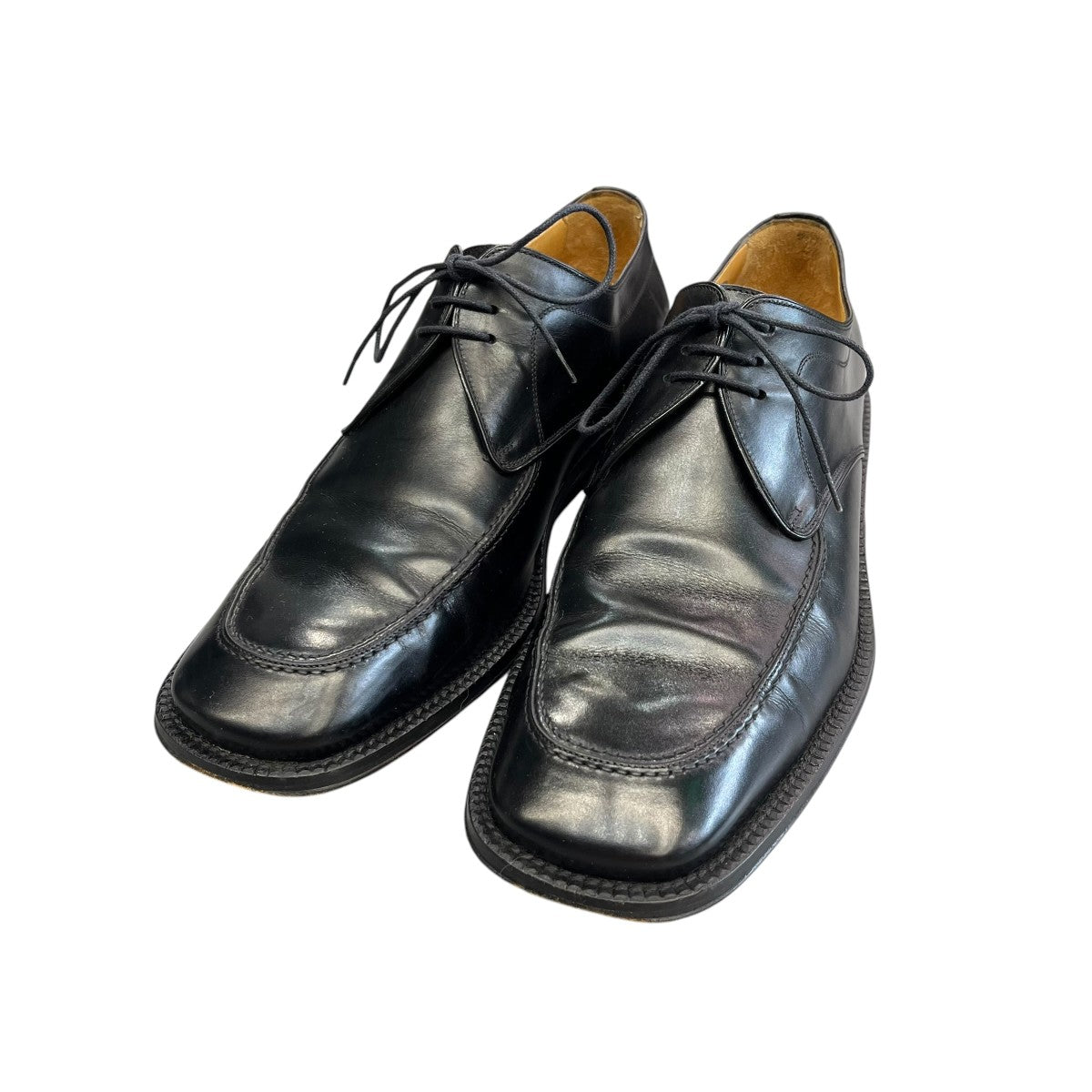 BALLY スクエアトゥレザーシューズ 古着・中古-1枚目のアイテム画像