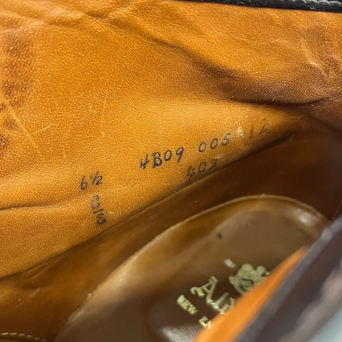 ALDEN インディブーツ クロムエクセルレースアップブーツ403 古着・中古-6枚目のアイテム画像