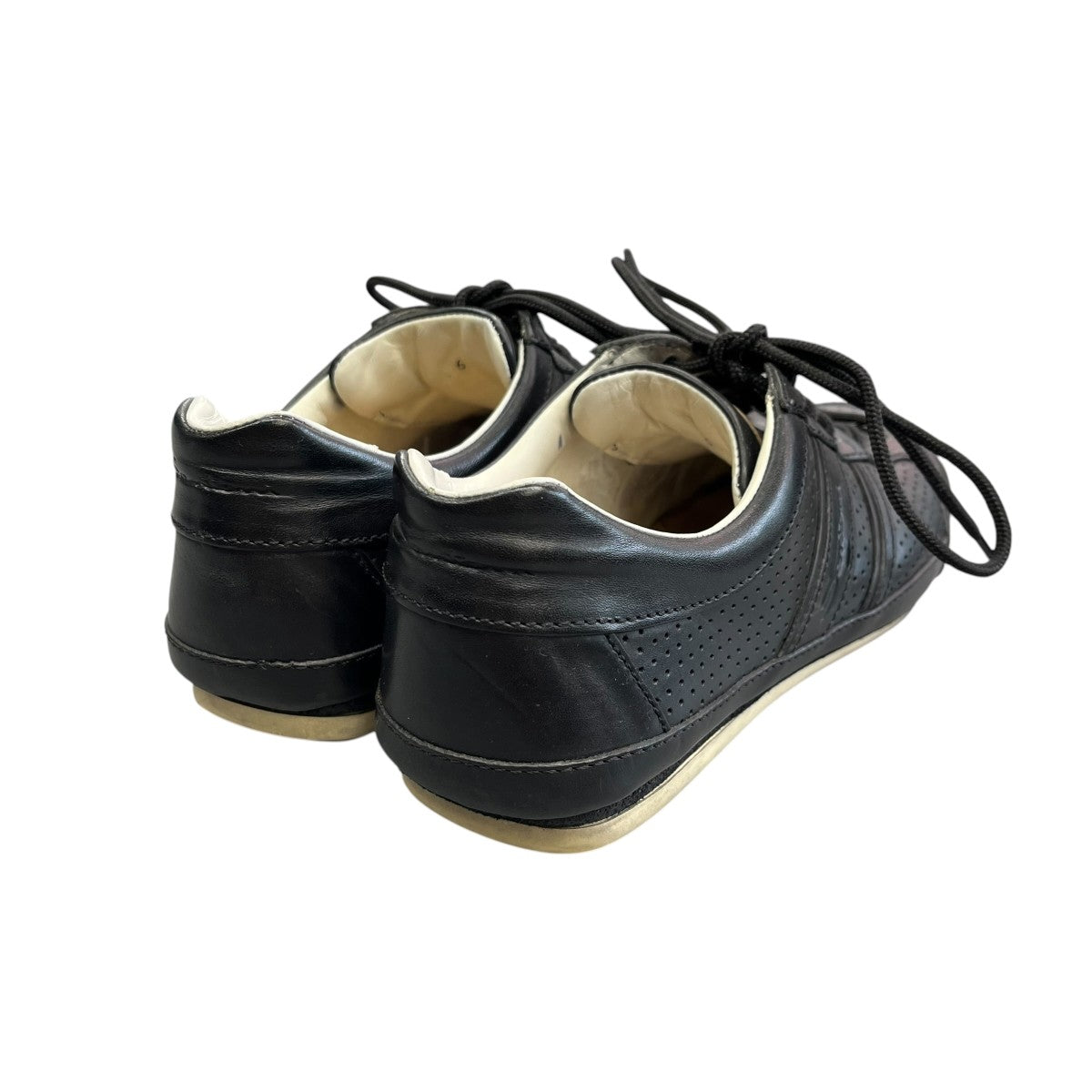 Santoni レザメッシュースニーカー 古着・中古-2枚目のアイテム画像