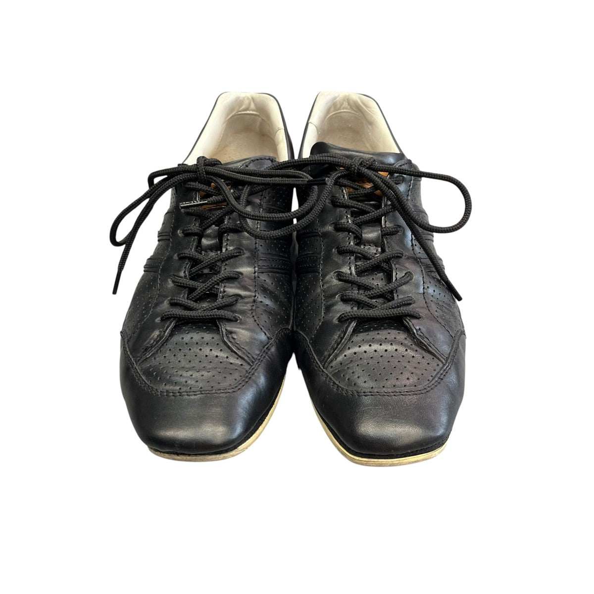 Santoni レザメッシュースニーカー 古着・中古-3枚目のアイテム画像