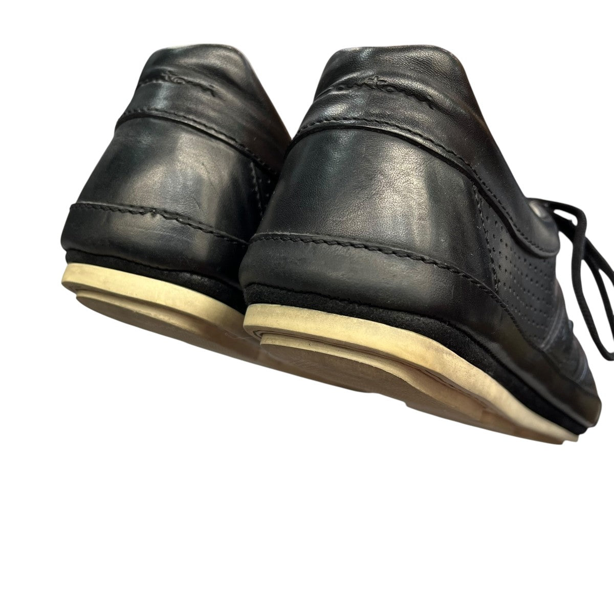Santoni レザメッシュースニーカー 古着・中古-6枚目のアイテム画像