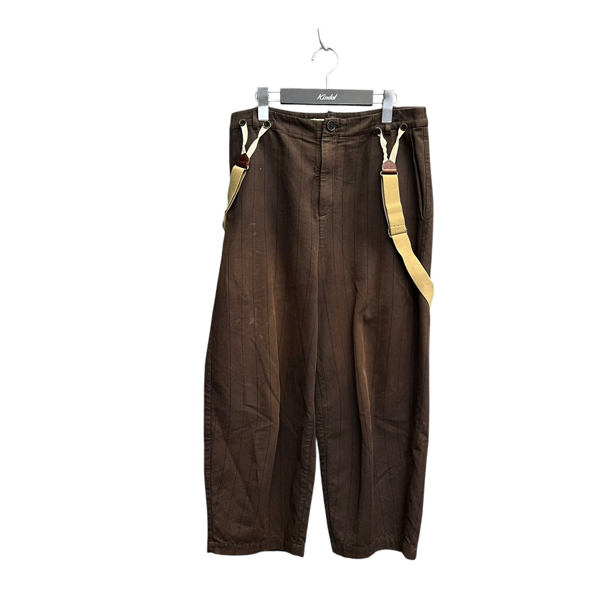 Aleksandr Manamis サスペンダーパンツ 古着・中古-1枚目のアイテム画像
