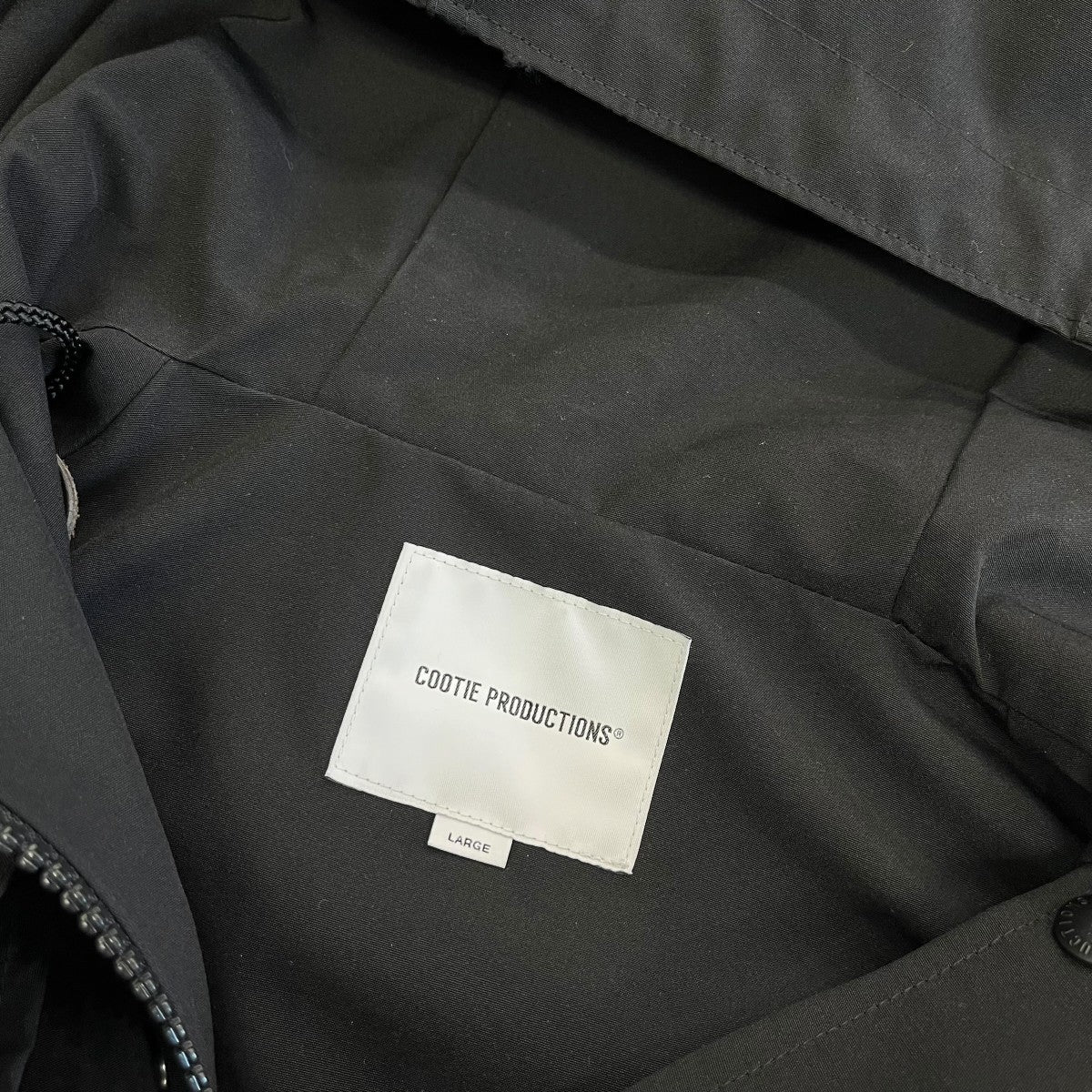 COOTIE PRODUCTIONS T C Weather Hooded Shell Jacketマウンテンパーカー 古着・中古-8枚目のアイテム画像