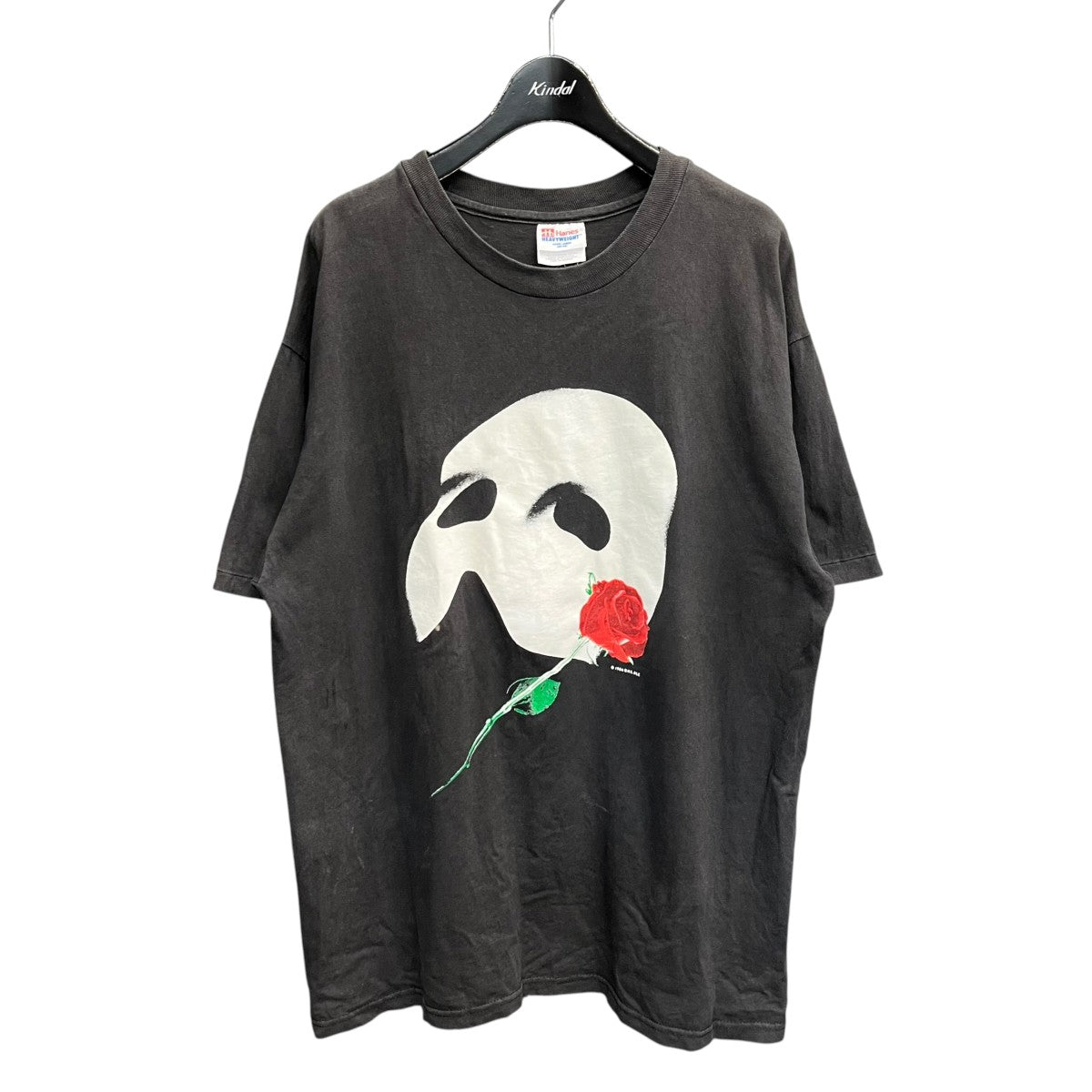 USED(ユーズド) 90S Hanes オペラ座の怪人Tシャツ ブラック サイズ L