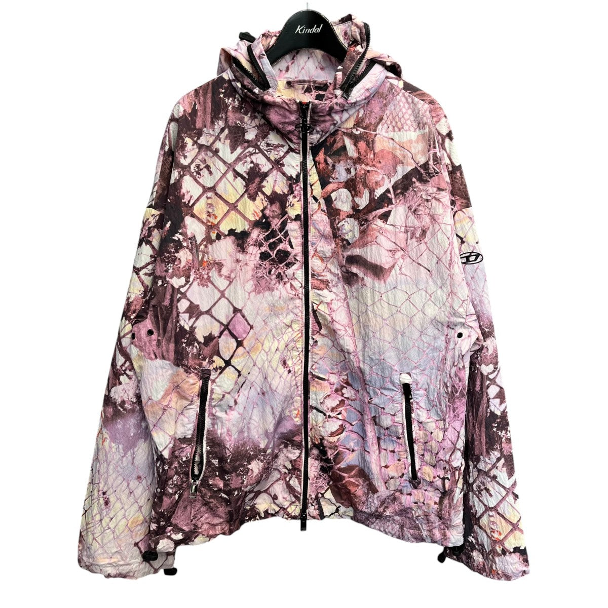 DIESEL J-DORSETTナイロンジャケットA12858 古着・中古-1枚目のアイテム画像