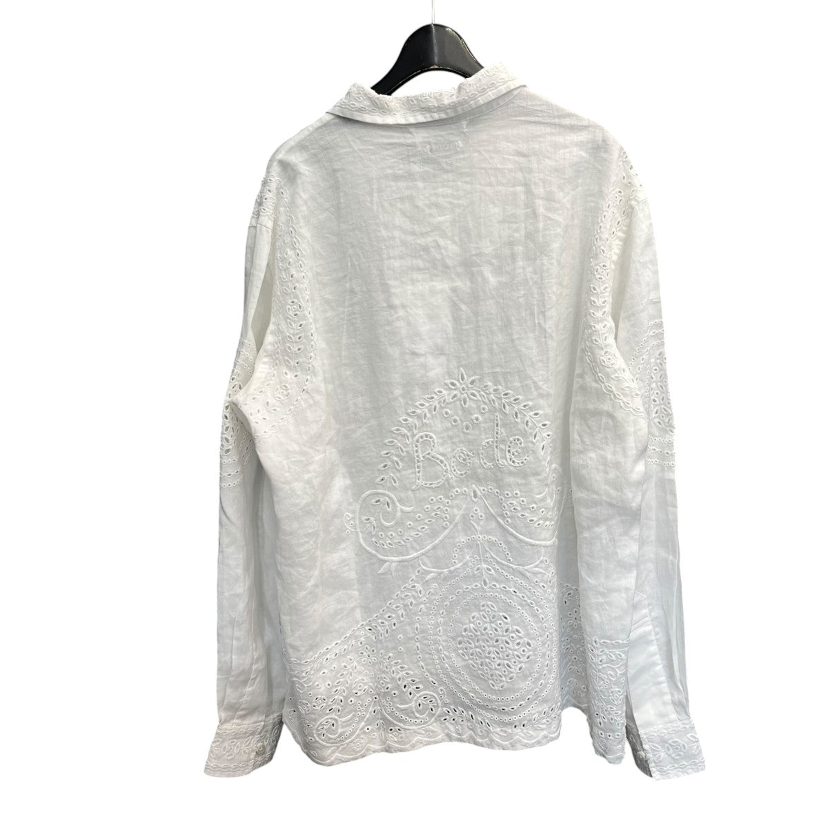 BODE 25SSBelvoir shirtロングシャツMRS25SH039 古着・中古-2枚目のアイテム画像