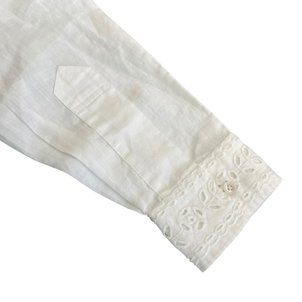 BODE 25SSBelvoir shirtロングシャツMRS25SH039 古着・中古-4枚目のアイテム画像