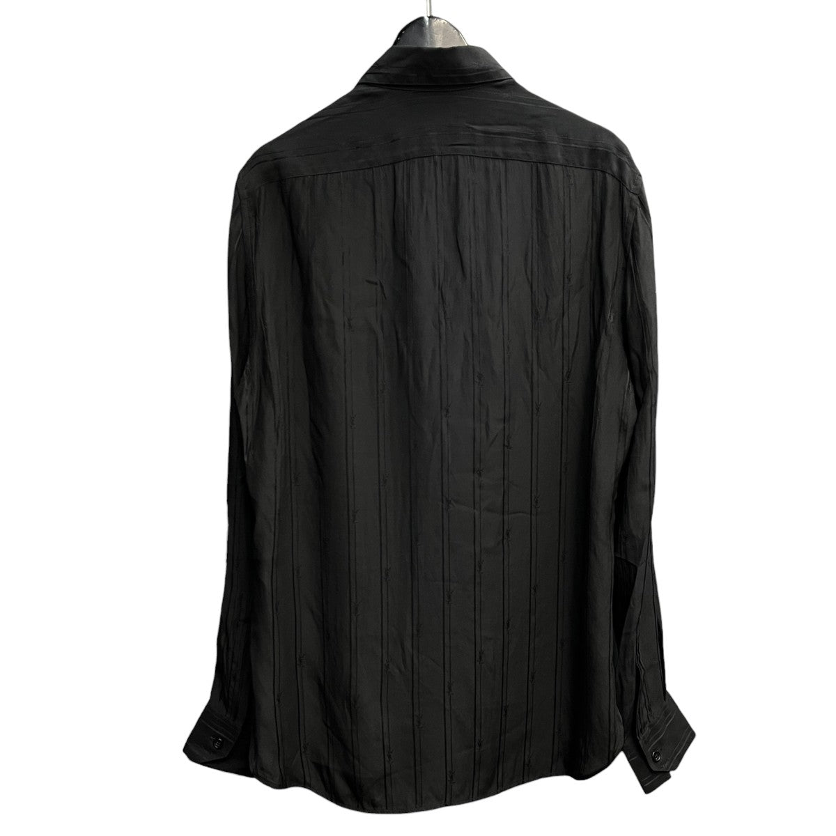 Saint Laurent Paris(サンローランパリ) ロゴシルクシャツ646850