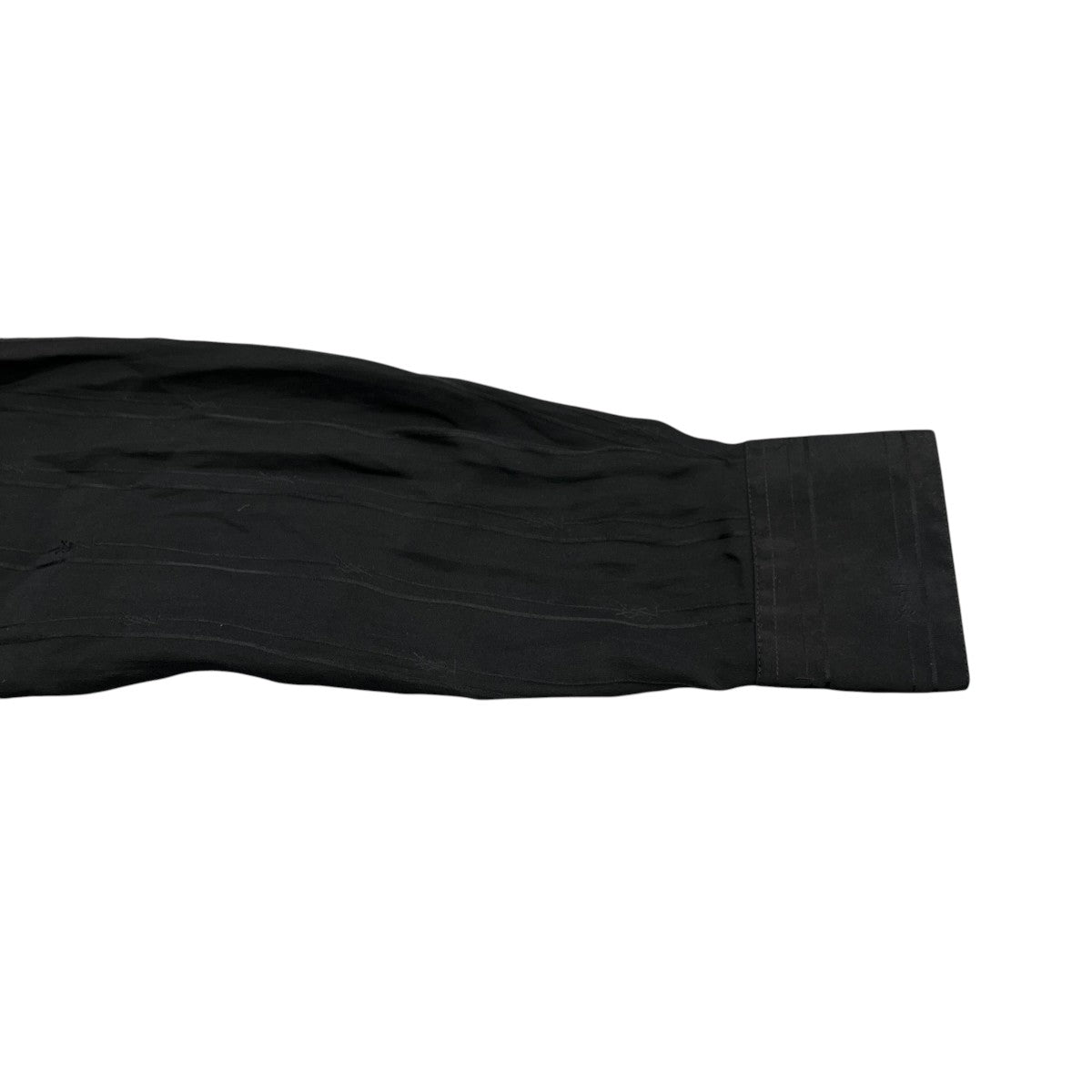 Saint Laurent Paris ロゴシルクシャツ646850 古着・中古-4枚目のアイテム画像