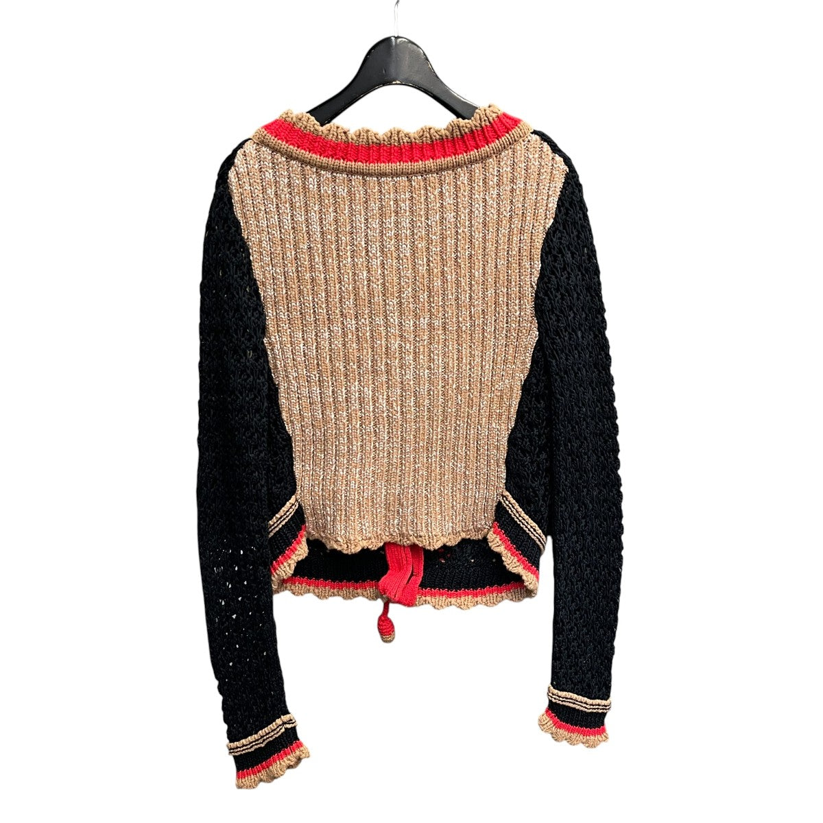 Vivienne Westwood RED LABEL オープンワーク ステッチカーディガンカーディガン16-12-151014 古着・中古-2枚目のアイテム画像