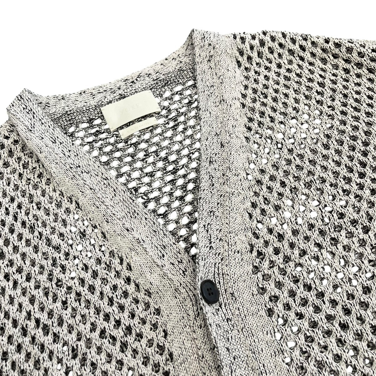 22SSMESHED KNIT CARDIGANカーディガンYK22SS0345S