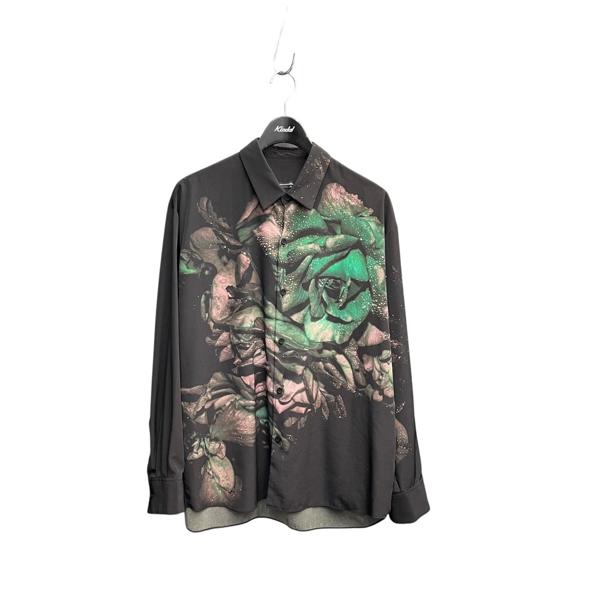 DECHINE RAIN FLOWER2 BIG SHIRTレギュラーカラーシャツ2122-123