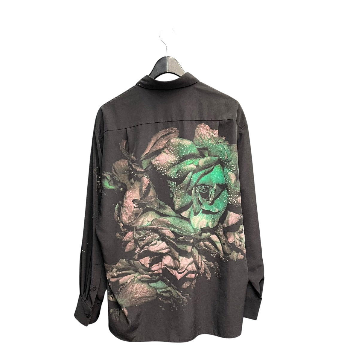 DECHINE RAIN FLOWER2 BIG SHIRTレギュラーカラーシャツ2122-123