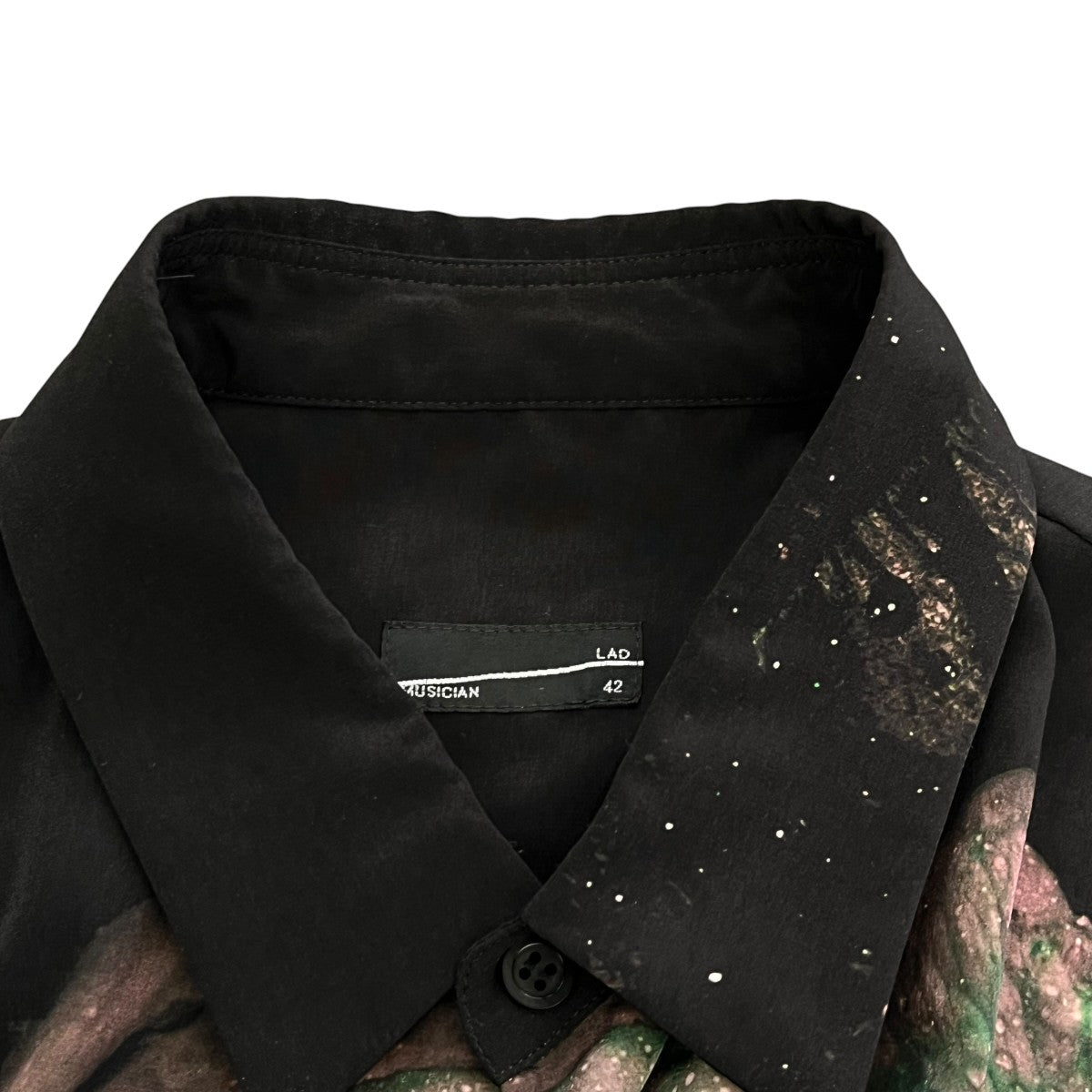 DECHINE RAIN FLOWER2 BIG SHIRTレギュラーカラーシャツ2122-123