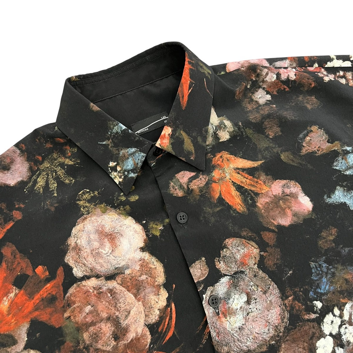 LAD MUSICIAN(ラッドミュージシャン) 23SSFLOWER BIG SHIRTレギュラー