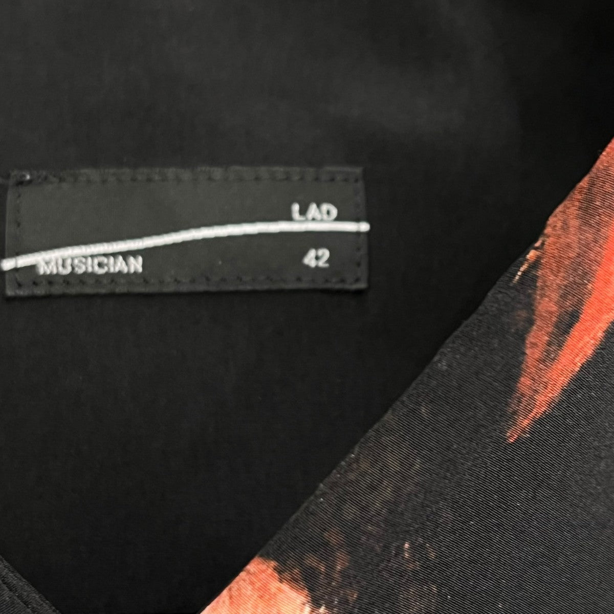 LAD MUSICIAN(ラッドミュージシャン) 23SSFLOWER BIG SHIRTレギュラー