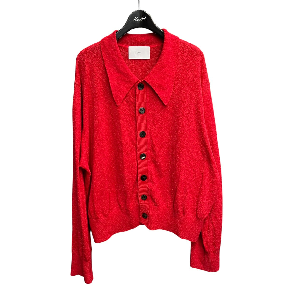 25SSGIMA BOUCLE KNIT SWEATERカーディガン2541000603