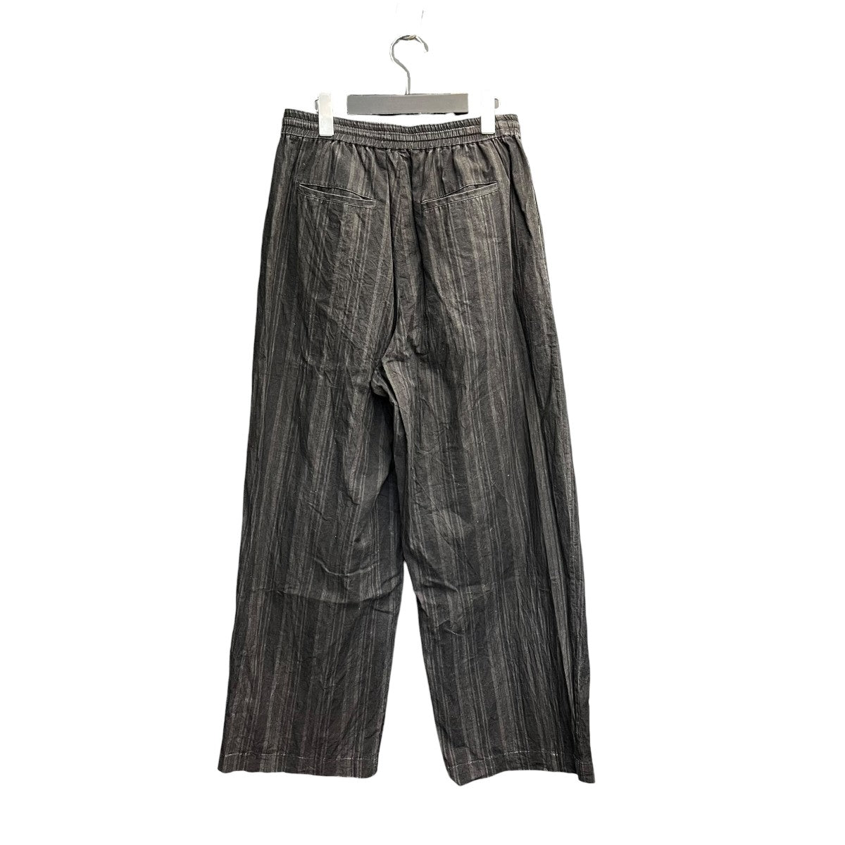 MADRAS STRIPE WIDE EASY PANTSイージーパンツN0037