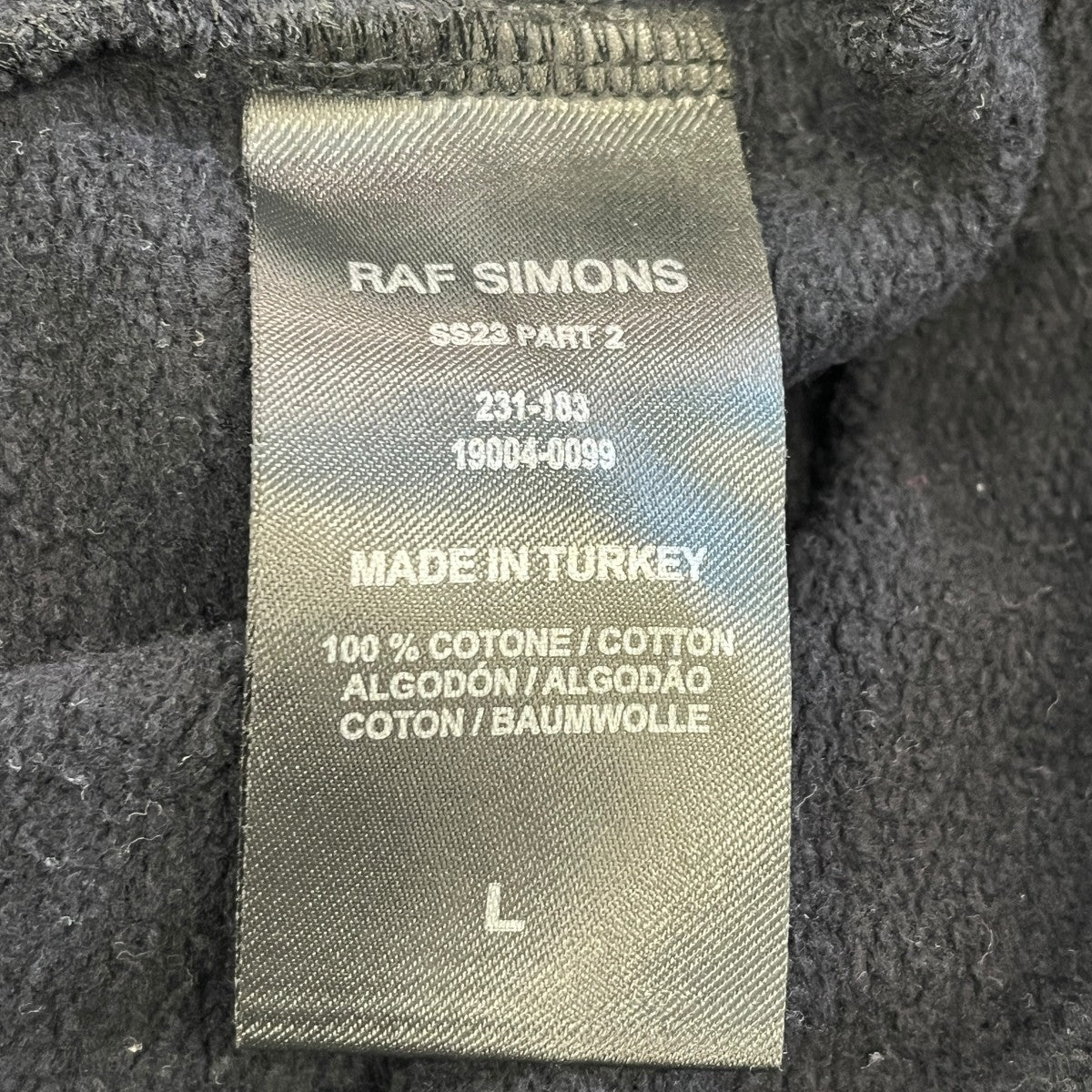 RAF SIMONS(ラフシモンズ) 23SSTour cardiganカーディガン231-183 231