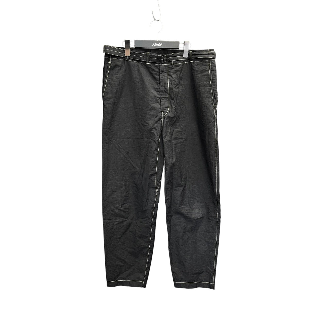 24SSBELTED CARROT PANTSベルテッドパンツPA1085 LF1234