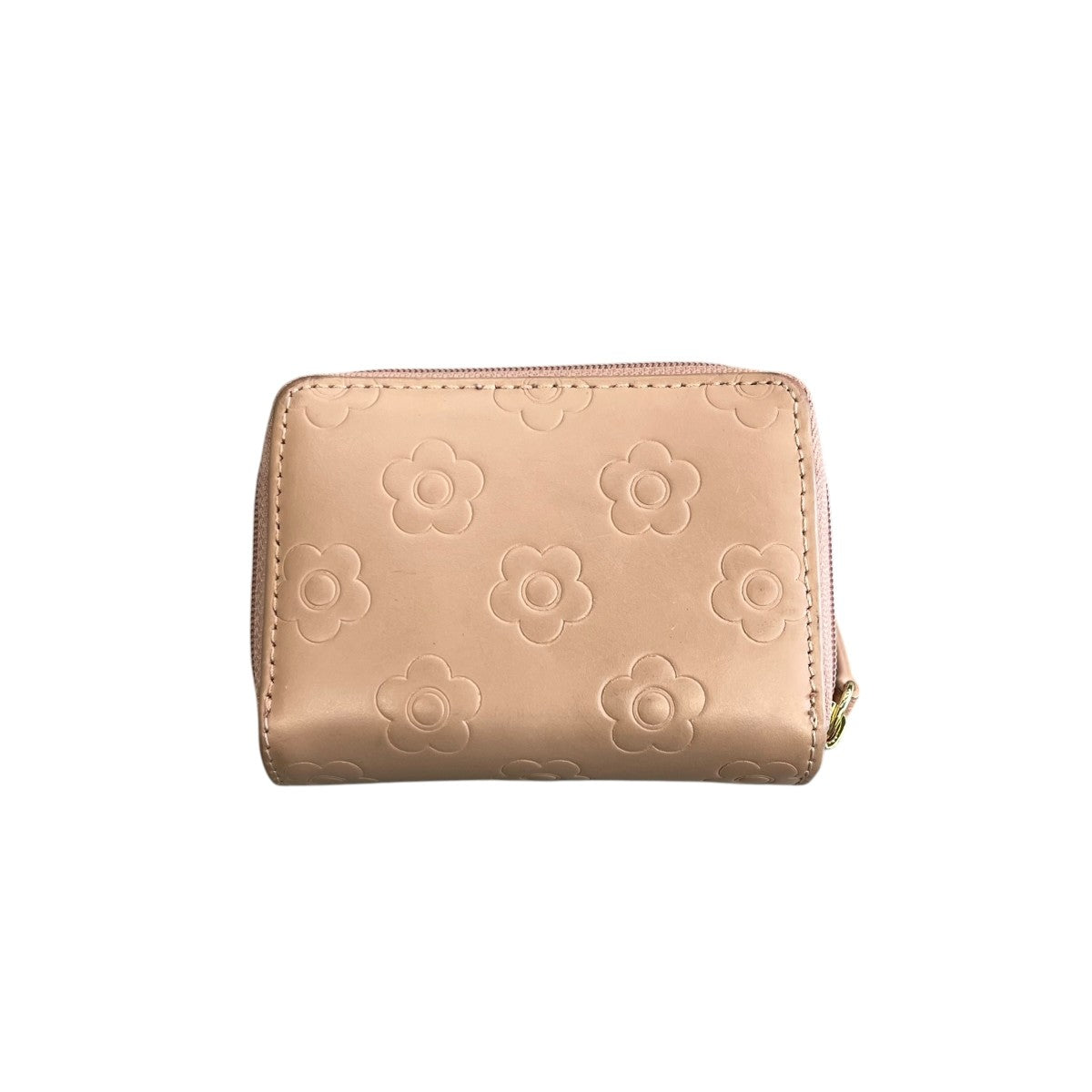 MARY QUANT デイジーアウトラインパターン2 ミニウォレット2つ折り財布 古着・中古-2枚目のアイテム画像