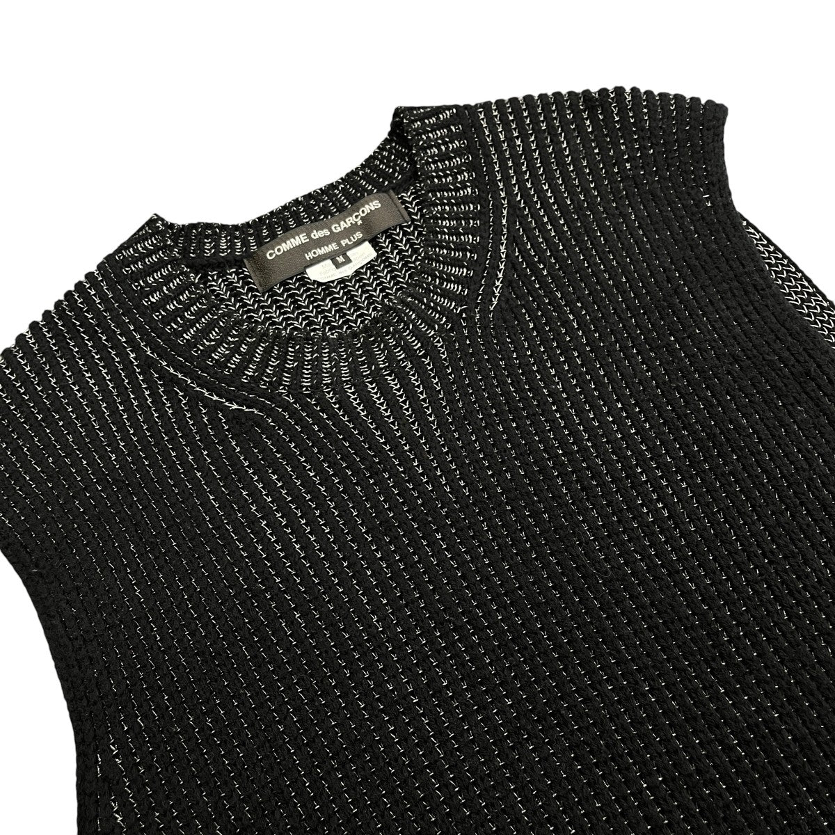 COMME des GARCONS HOMME PLUS 21SSニットベストPG-N003 古着・中古-3枚目のアイテム画像