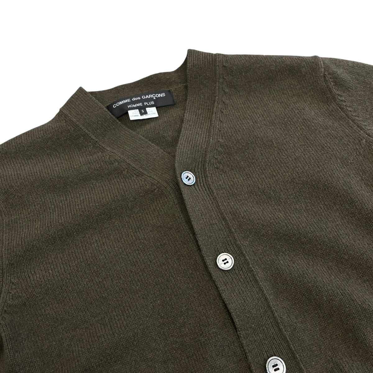 COMME des GARCONS HOMME PLUS 25AWカーディガンPP-N003 古着・中古-3枚目のアイテム画像