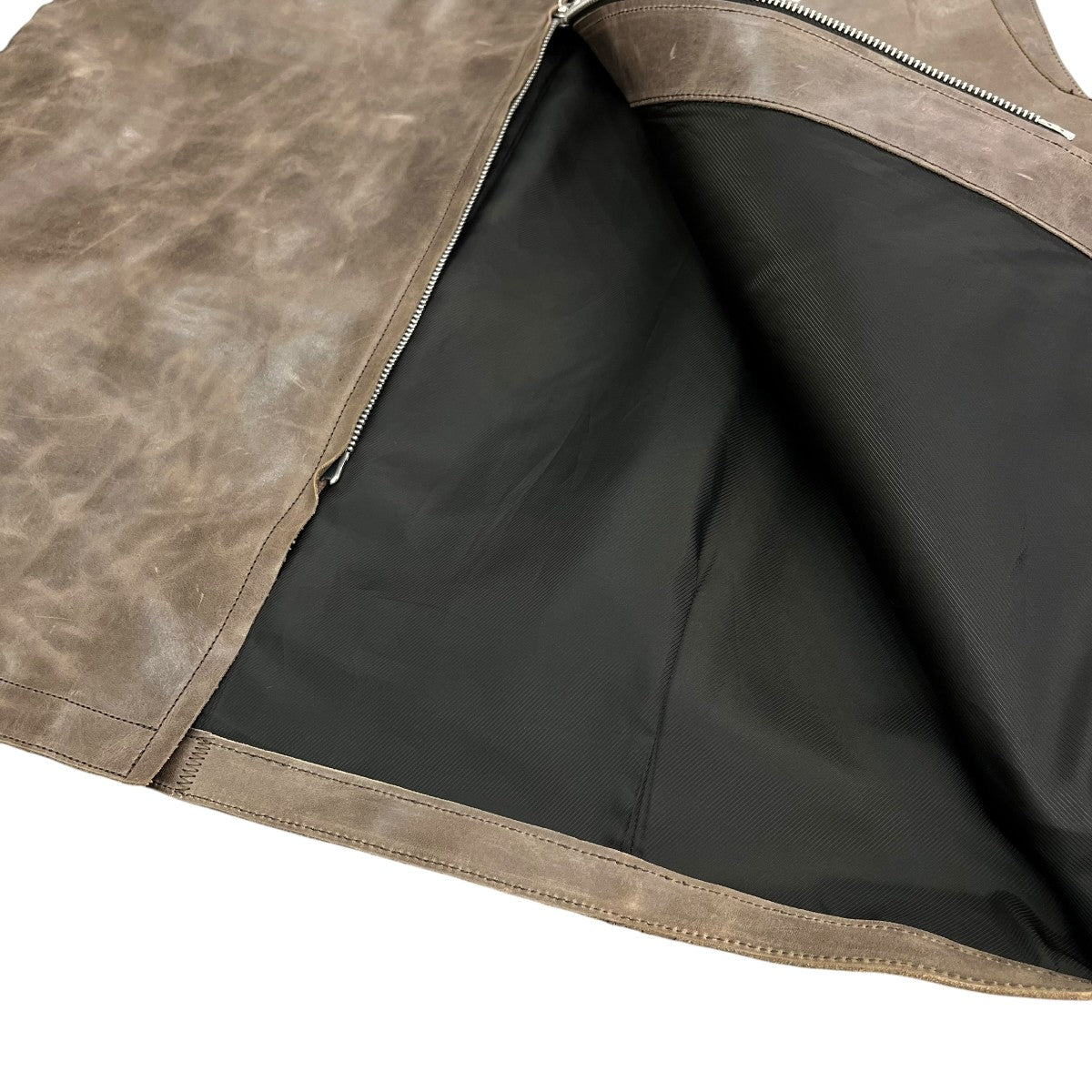 COCOON GILETカウレザーベスト