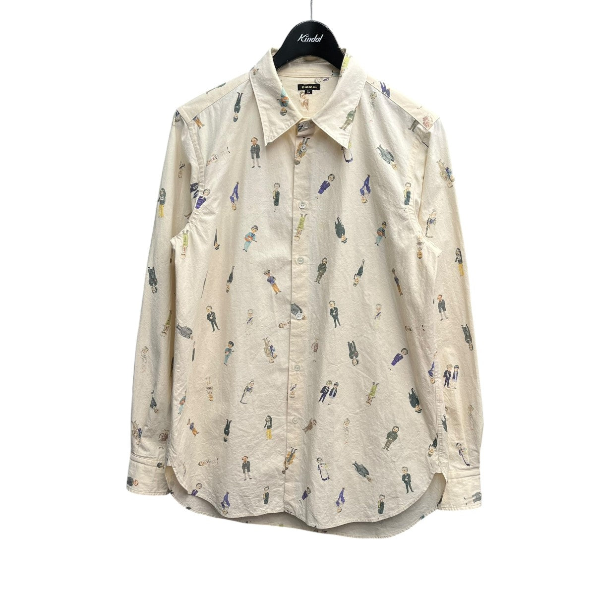 総柄シャツ