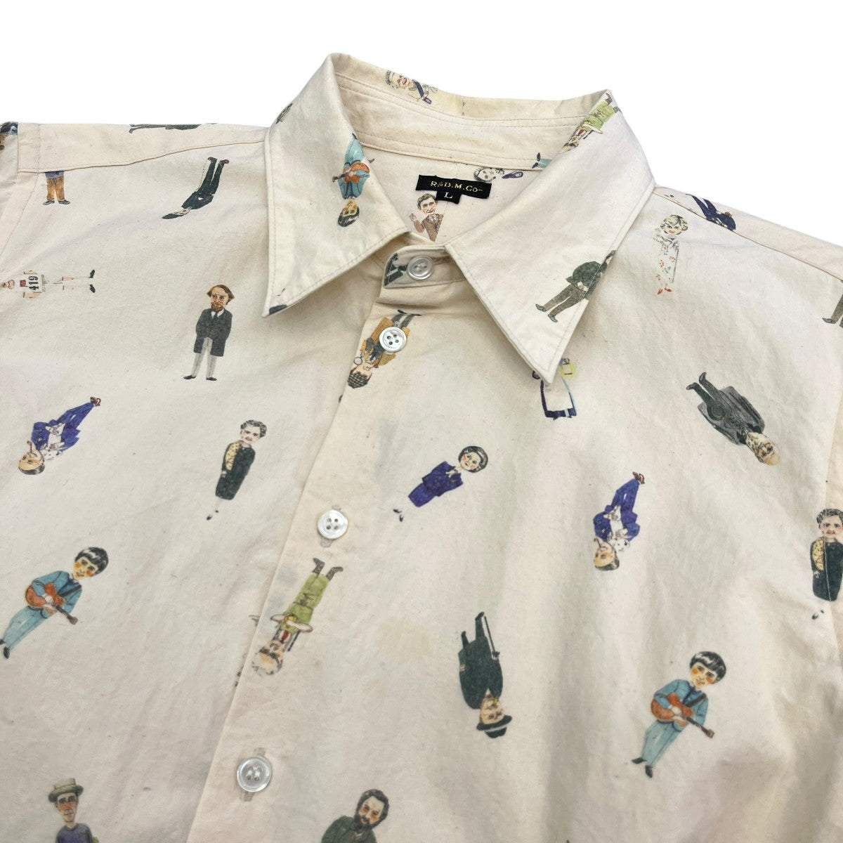 総柄シャツ