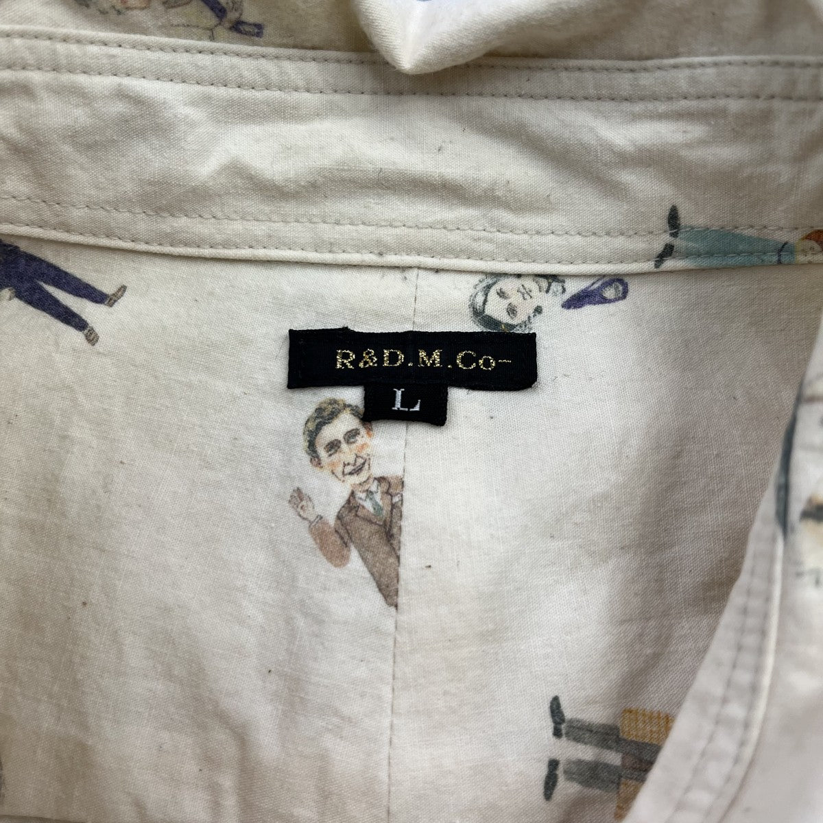 総柄シャツ