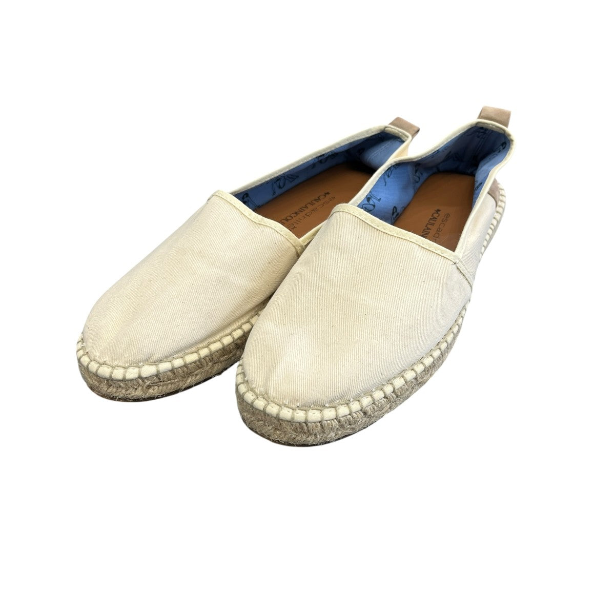 ESPADRILLE BLANC CASSEエスパドリーユ