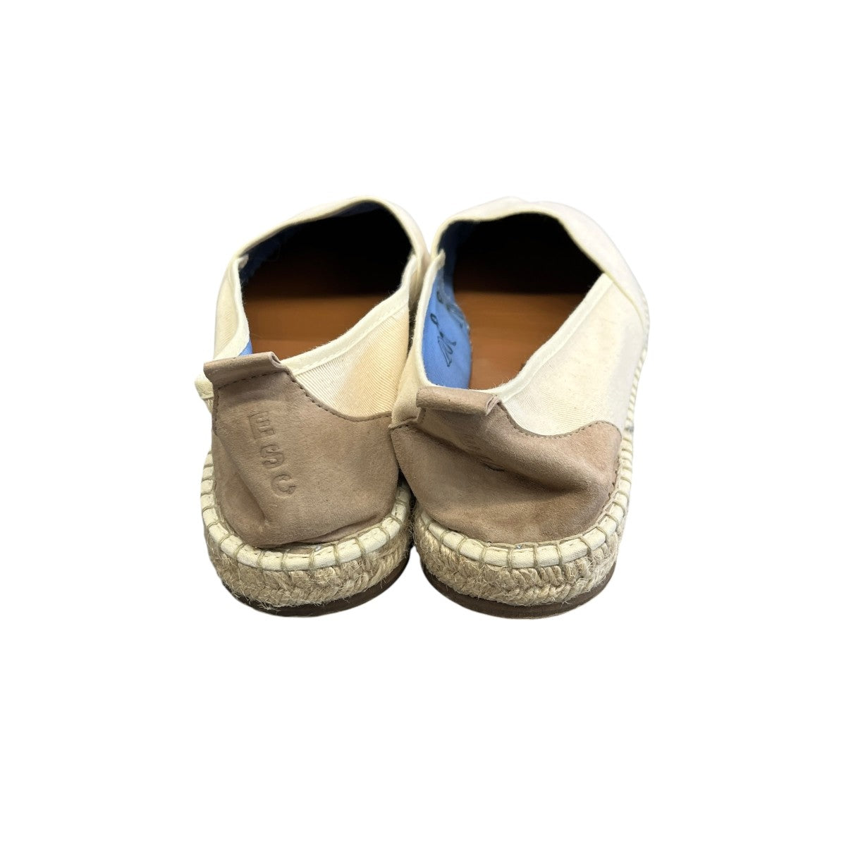 ESPADRILLE BLANC CASSEエスパドリーユ