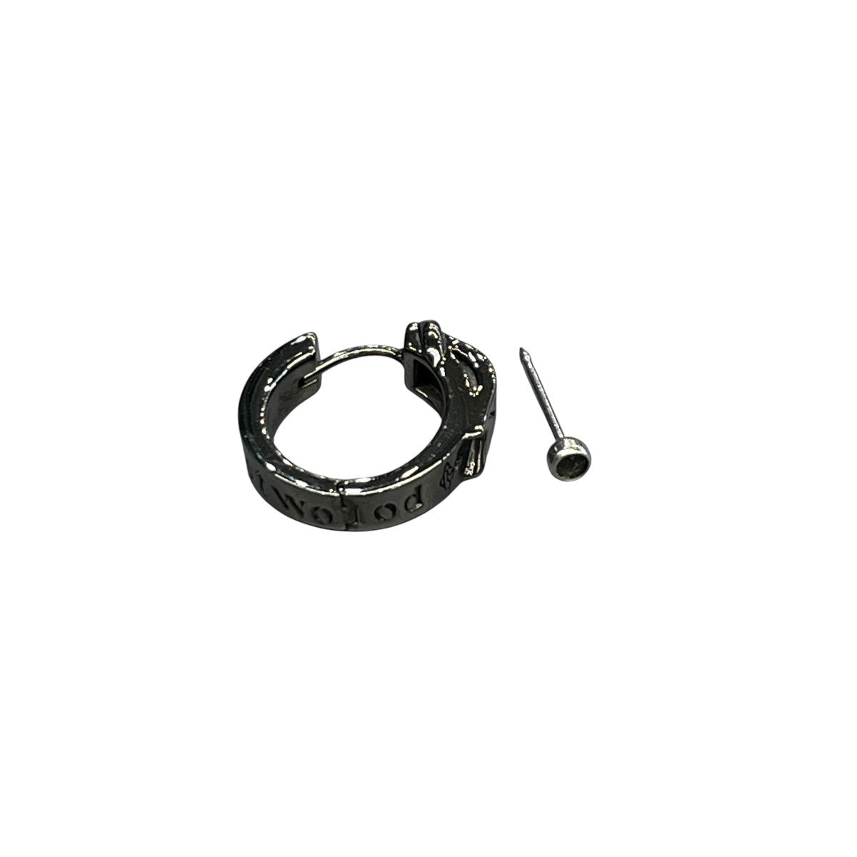 BOBBY SINGLE HOOPピアス