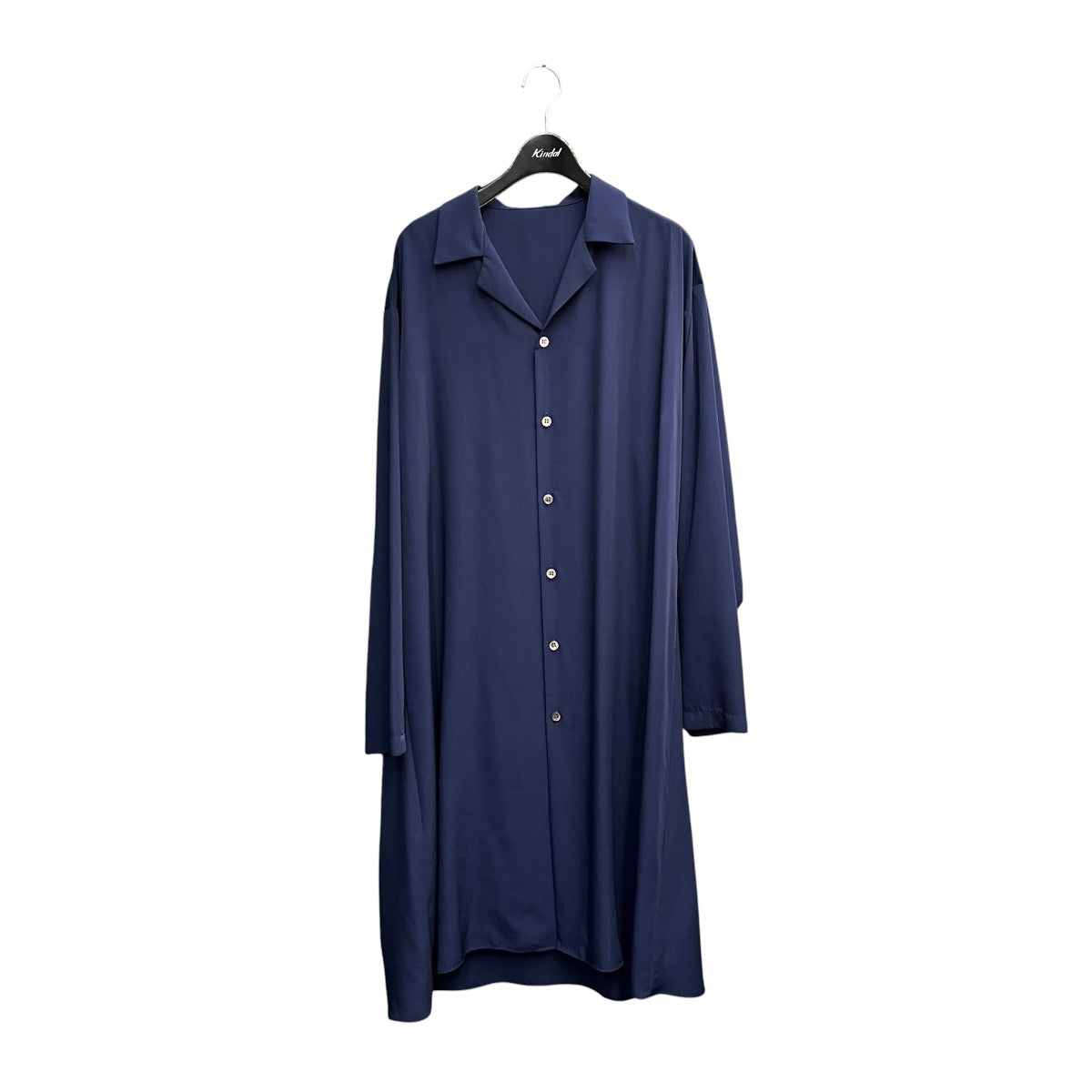 DECHINE LONG OPEN COLLAR SHIRTロングシャツ