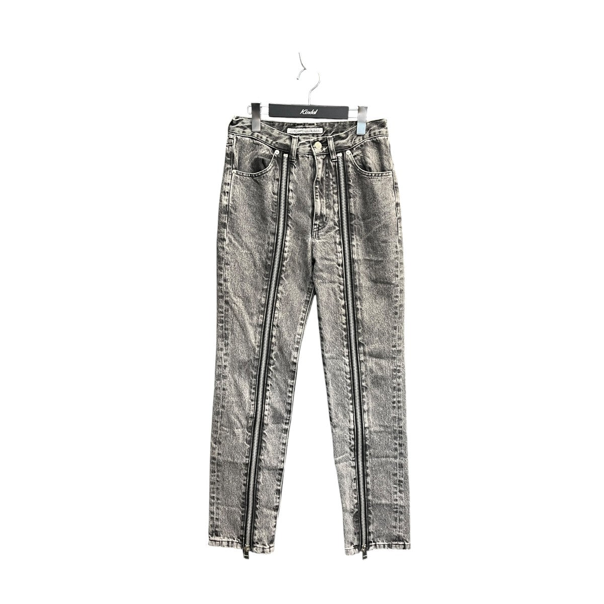 WASHED DENIM ZIPPED JEANSデニムパンツ2A026-0319-59