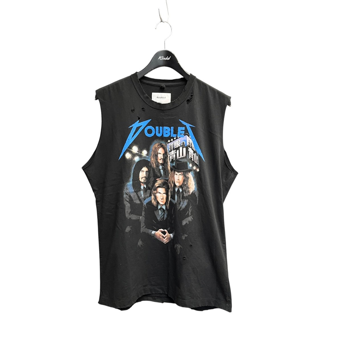 22SSAOYAMA ROCK NO SLEEVE T-SHIRTノースリーブTシャツ22SS73CS225
