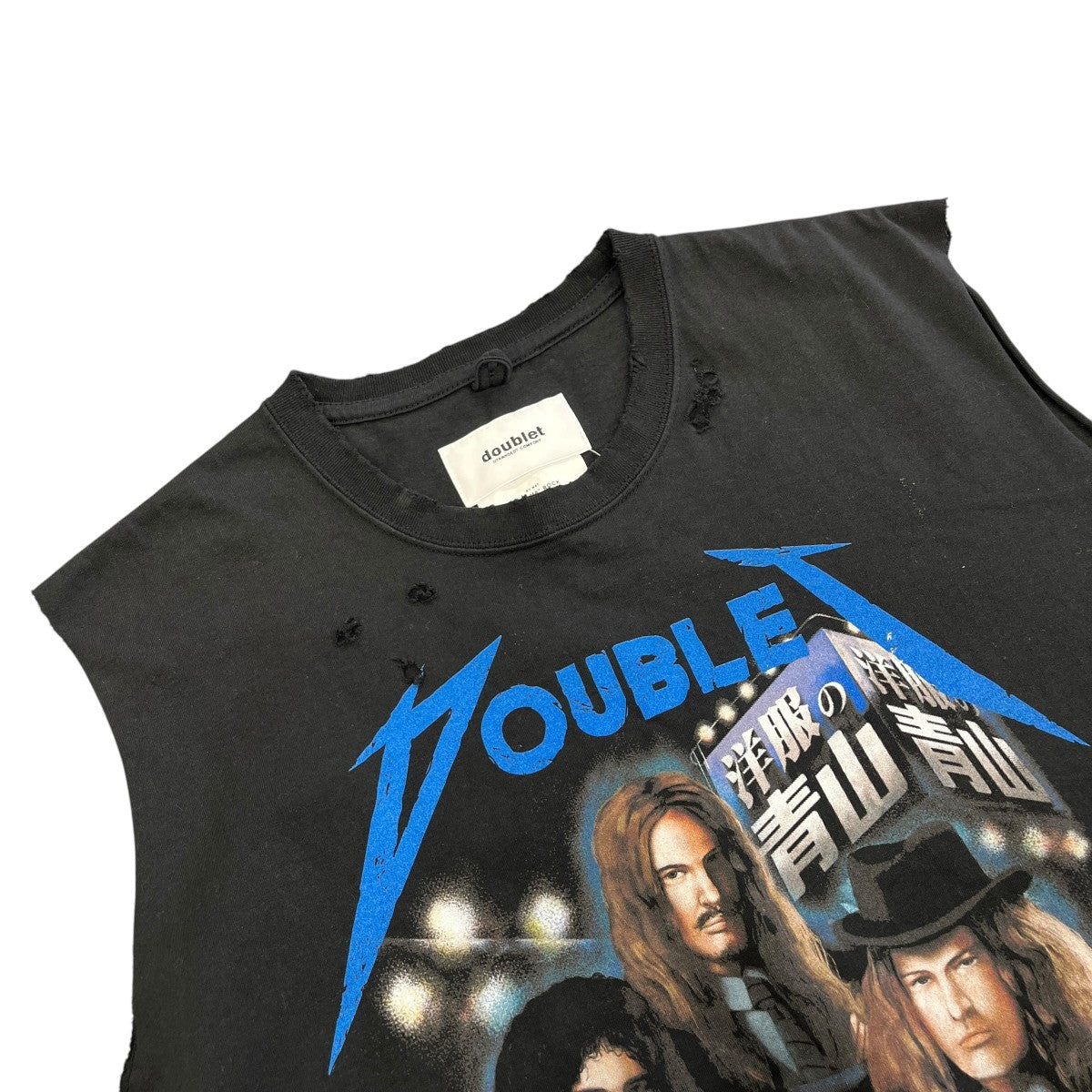 22SSAOYAMA ROCK NO SLEEVE T-SHIRTノースリーブTシャツ22SS73CS225