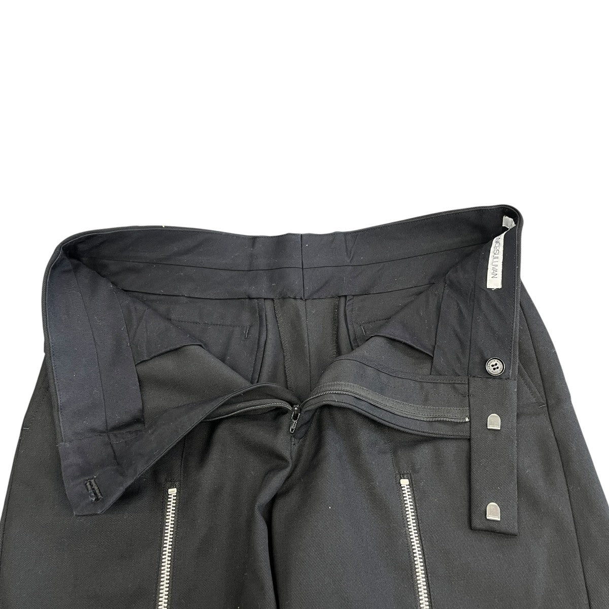 WOOL GABARDINE ZIP SHORTSショートパンツ2A007-0423-12