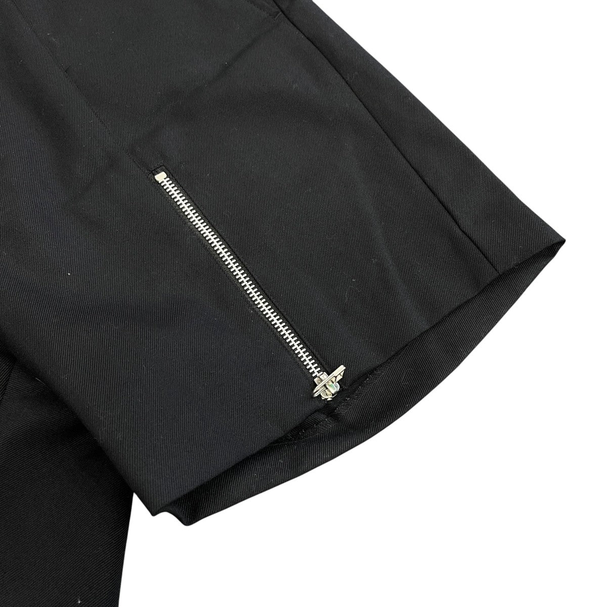 WOOL GABARDINE ZIP SHORTSショートパンツ2A007-0423-12