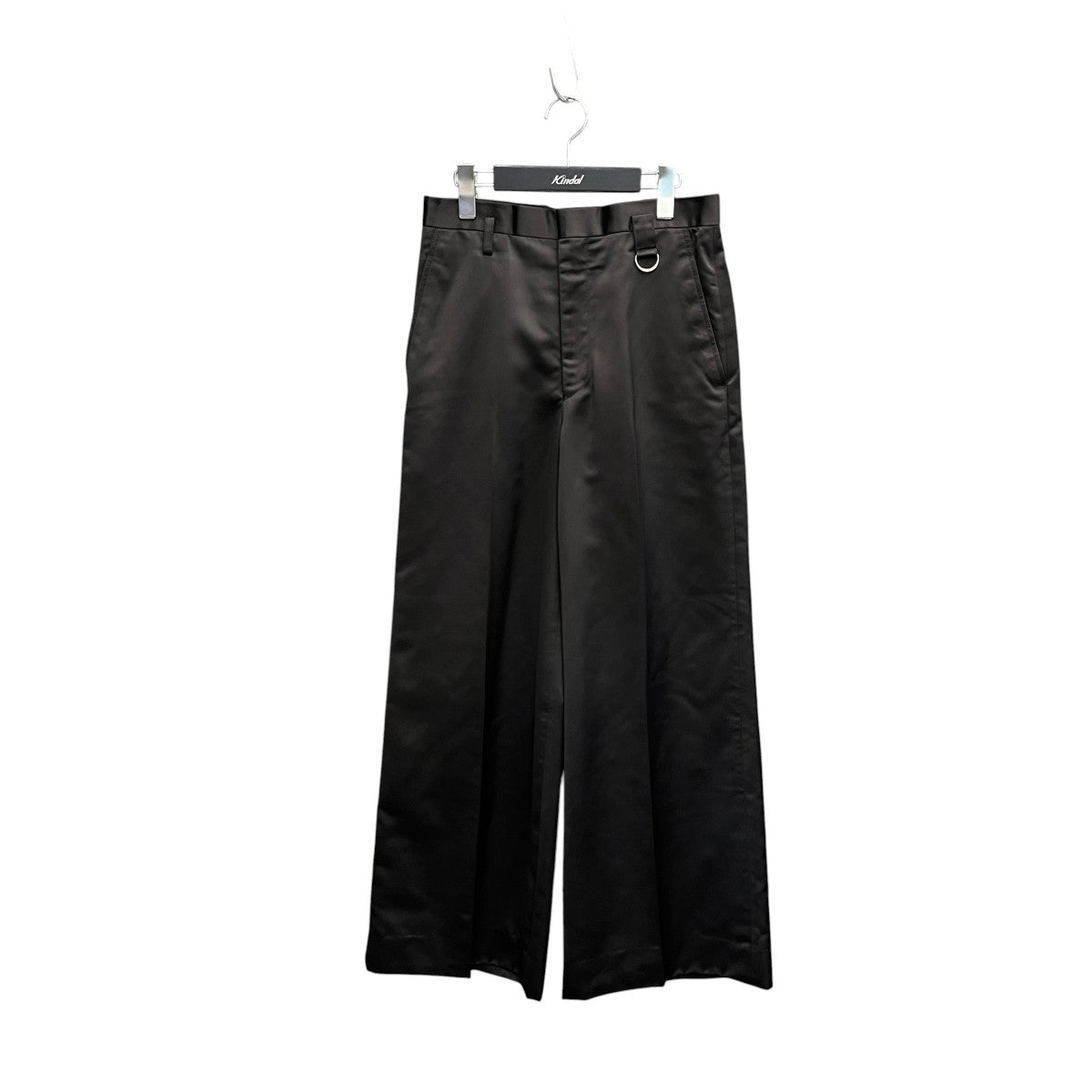 SATIN WIDE TROUSERSスラックス2A002-0122-07